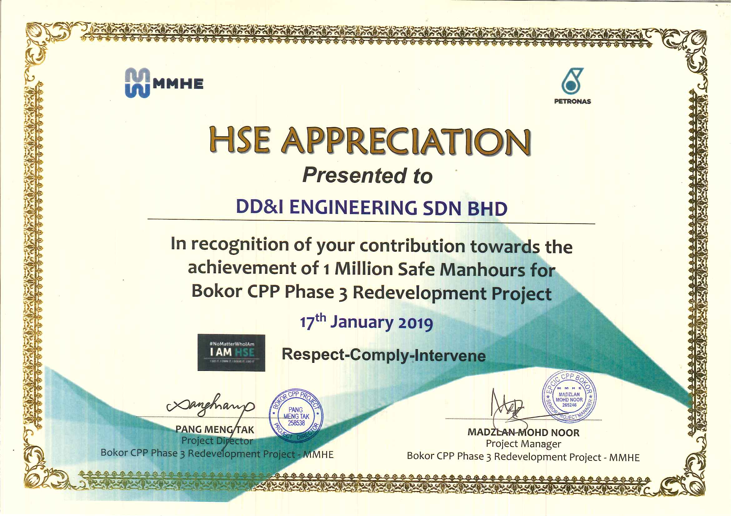 hse mmhe appreciation 17.1.2019